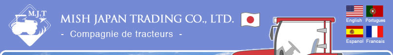 We are exporting used Japanese farm tractor,agricultural tractors.MISH JAPAN TRADING CO.